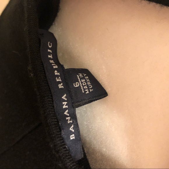 Banana republic size 6 black dress - Picture 3 of 3